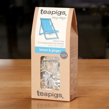teapigs[ティーピッグス]レモン&ジンジャーハーブティー（ノンカフェイン）