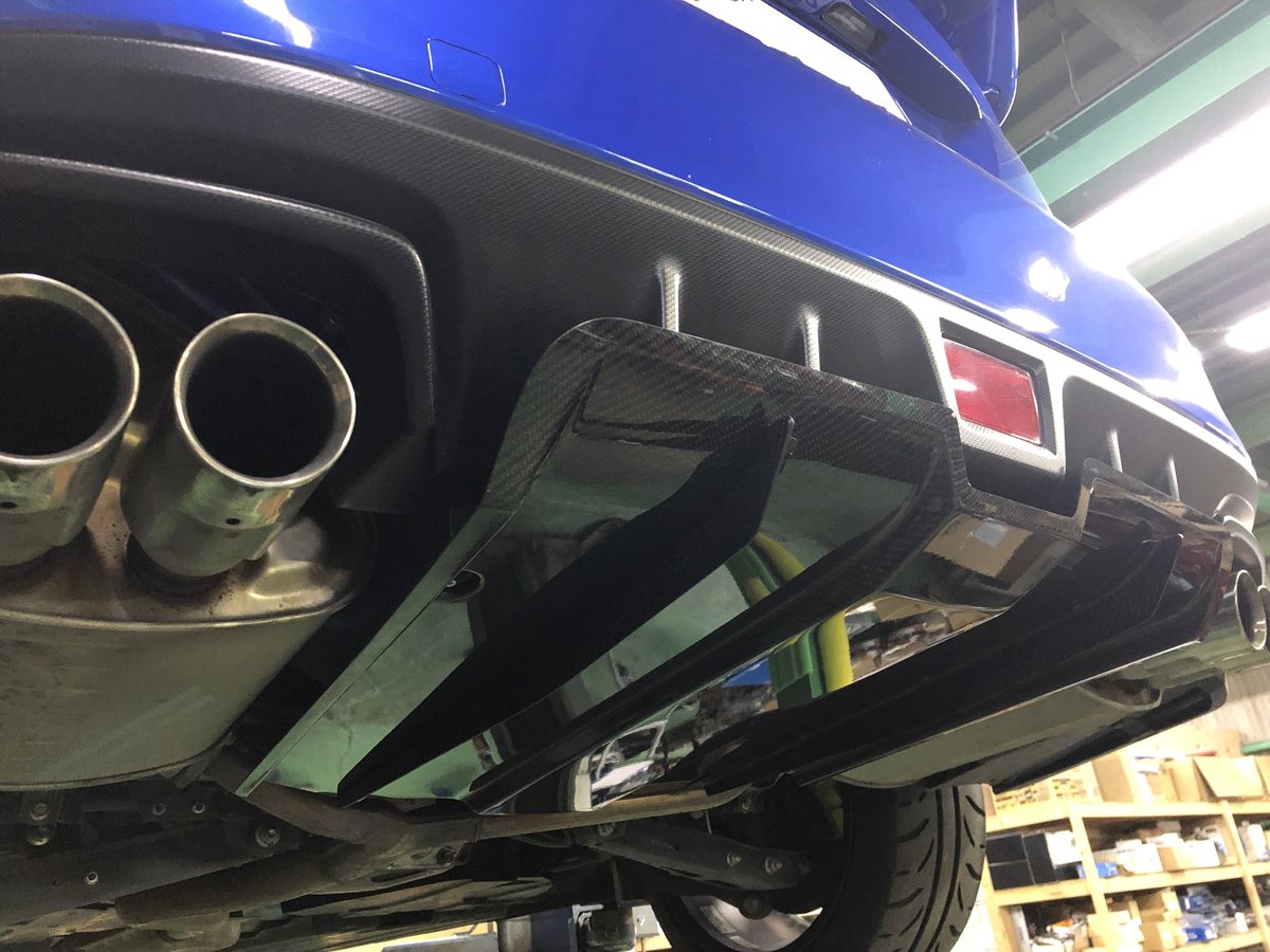 MAXONDesign製リアデュフューザー フォージドカーボン仕様 MAXONDesign