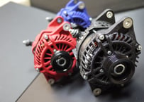 【オンラインショップ期間限定キャンペーン】SVXアルシオーネ用　リンクルオルタネーター【リビルト高出力120A(大容量)+SC低抵抗+結晶塗装モデル】