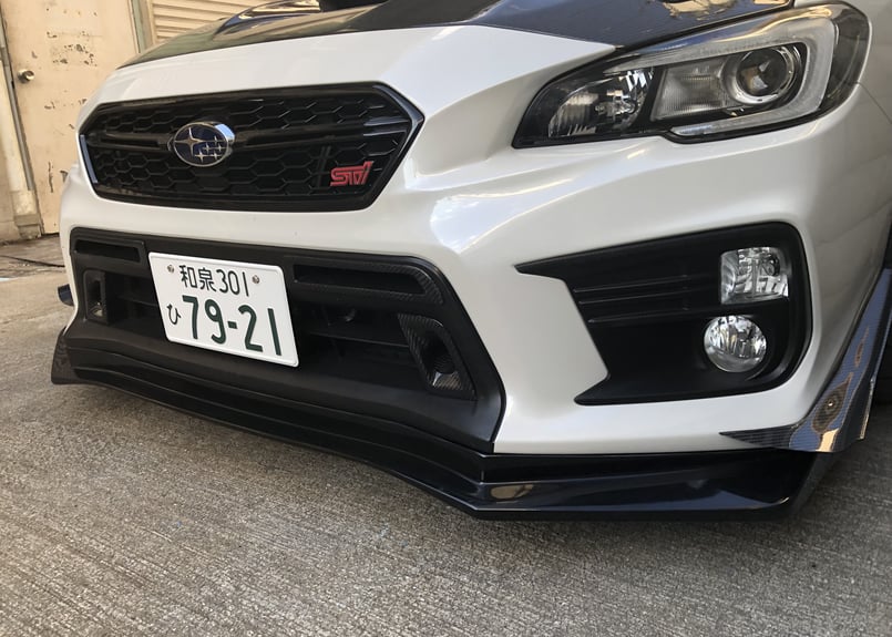 匠project リップスポイラー【FRP】 WRXSTI/S4後期バンパー用