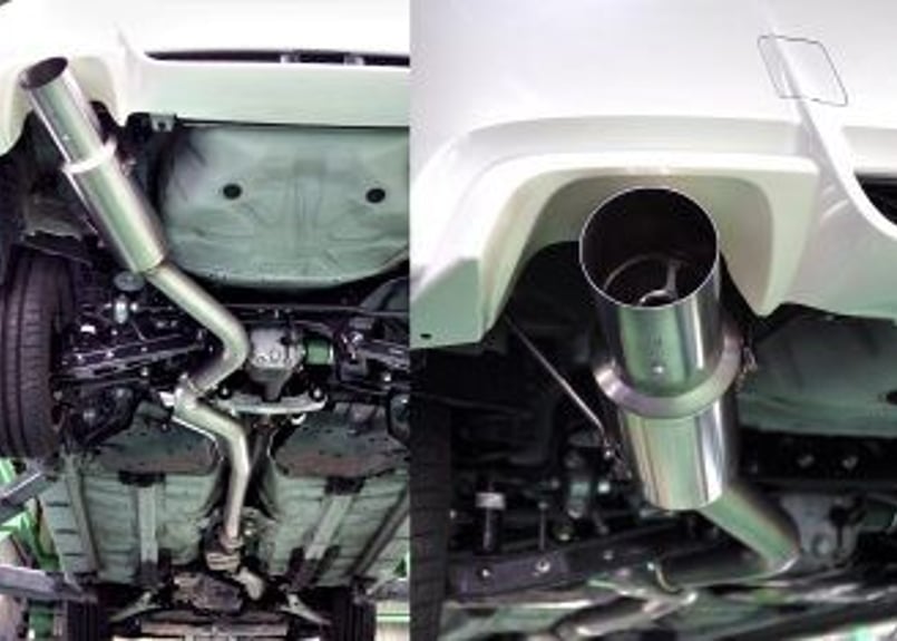 受注再開＞匠project 【極】フルチタンマフラー(左1本出し)※テール