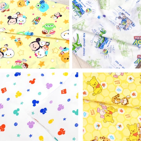 お昼寝まくらカバー 26×42cm ディズニー プー レトロ ミッキー ミニー トイストーリー プリンセス カーズ ツムツム NZMKR