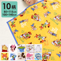 ディズニー 毛布 (100×140cm/85×115cm) ベビー/キッズ ニューマイヤー Disney ミッキー ミニー ドナルド プー プリンセス アナ ベイマックス aw-moufu-ptn