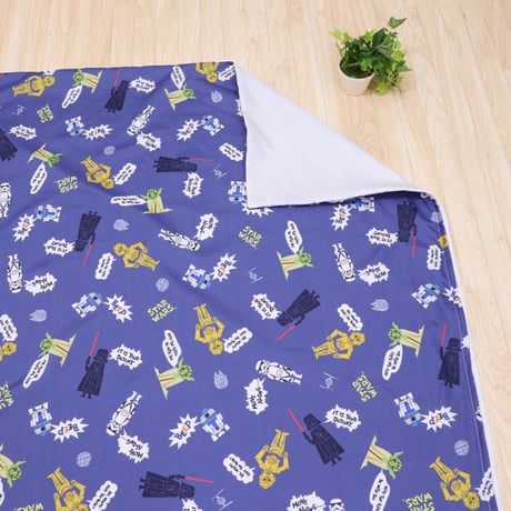 お昼寝敷布団カバー (75×125cm) ピーチスキン生地  スターウォーズ NS3022-T6