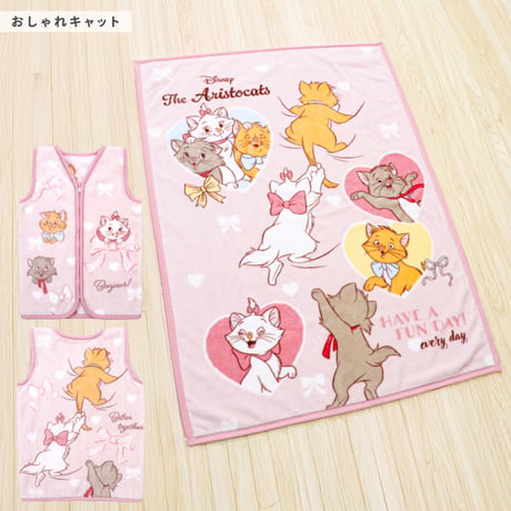ディズニー ベビー 毛布 + スリーパー 2点セット ニューマイヤー Disney ミッキー ドナルド アナ プリンセス トイ・ストーリー ダンボ おしゃれキャット ズートピア aw-set
