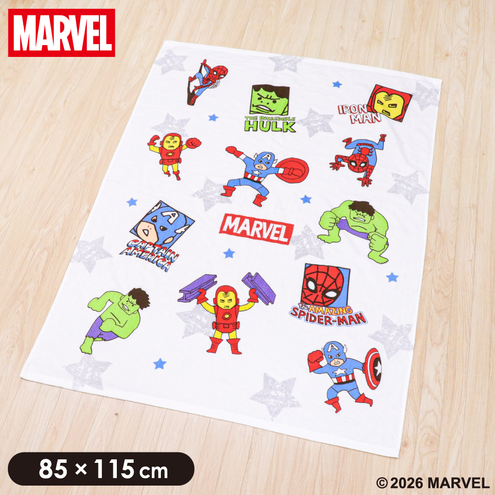 タオルケット (85×115cm) マーベル アベンジャーズ towelket-marvel