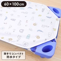 防水コットカバー (60×100cm) ピーチスキン地 北欧アニマル 3175-Q