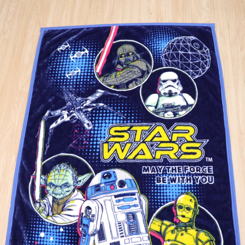 スター・ウォーズ 毛布 (100×140cm) ベビー/キッズ ニューマイヤー