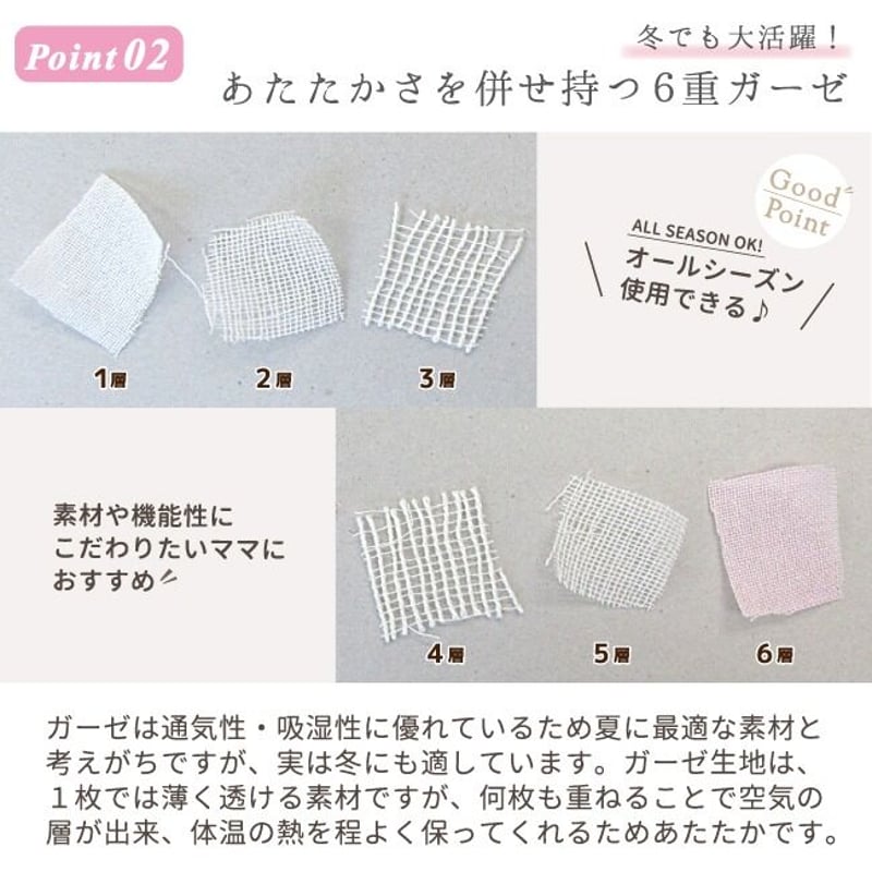 日本製】6重ガーゼ コットカバー (60×100cm) 月と雲 ピンク/サックス