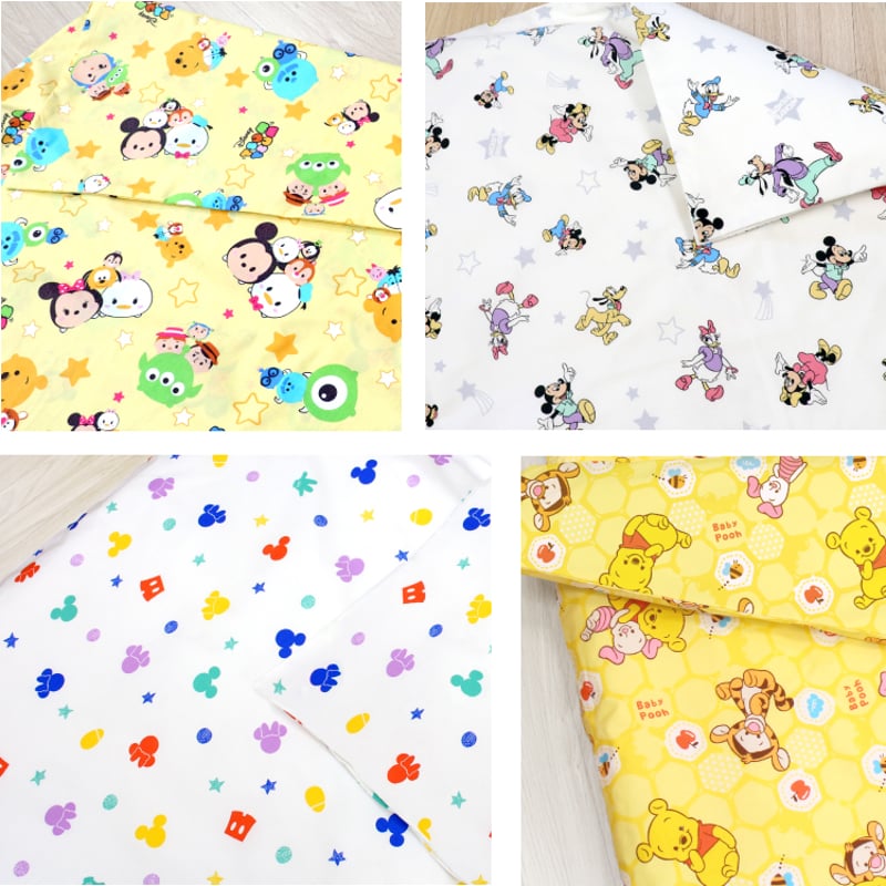 お昼寝掛布団カバー 90×120cm ディズニー プー レトロ ミッキー ミニー