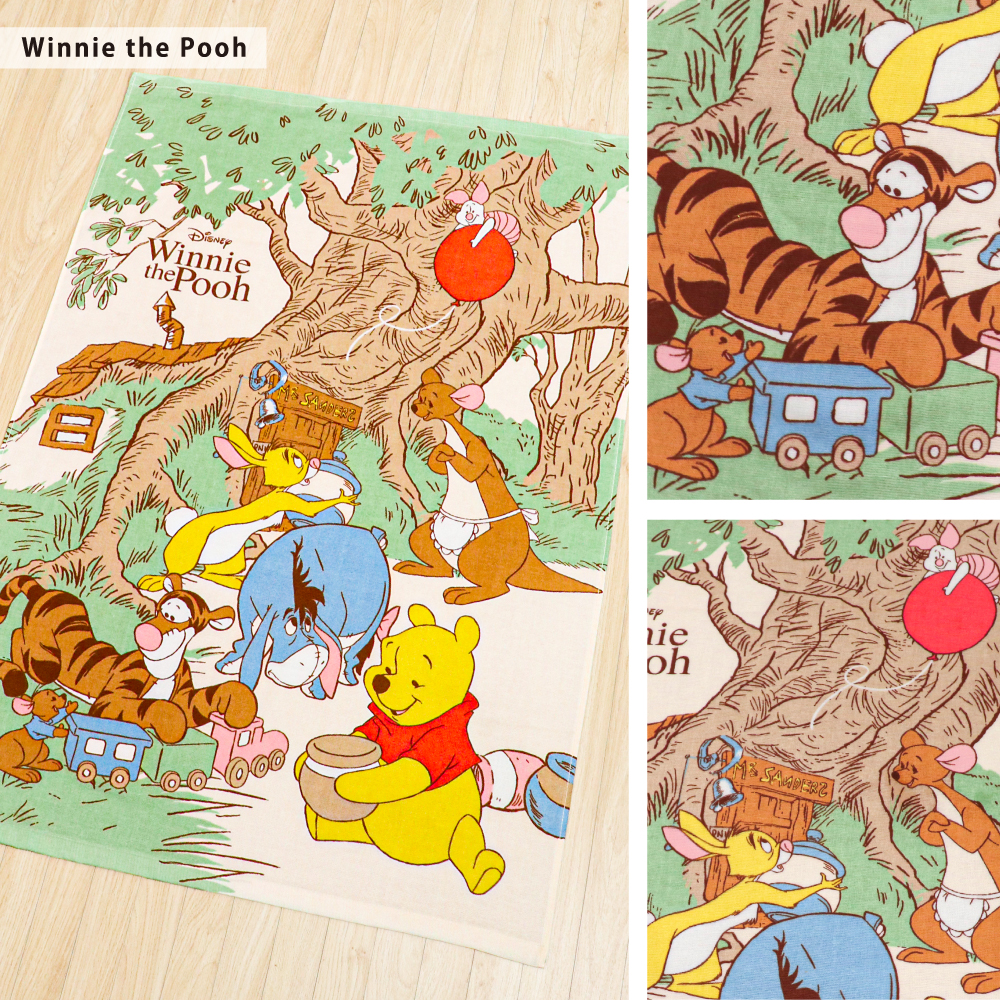 タオルケット (70×100cm) ディズニー カーズ くまのプーさん トイ