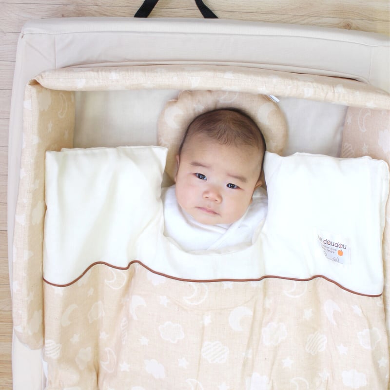 日本製】コンパクトベッド + ベビー布団セット 11点