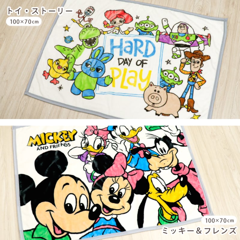 新品　ミッキー＆ミニー ブランケット 大判 毛布　MICKEY ディズニー厚手 新品 ミッキー＆ミニー ブランケット 大判 毛布 MICKEY ディズニー厚手