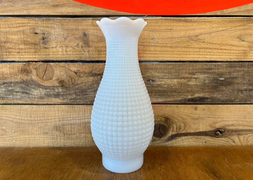 アメリカ製 ホブネイル ミルクガラス ランプシェード | NATPARK