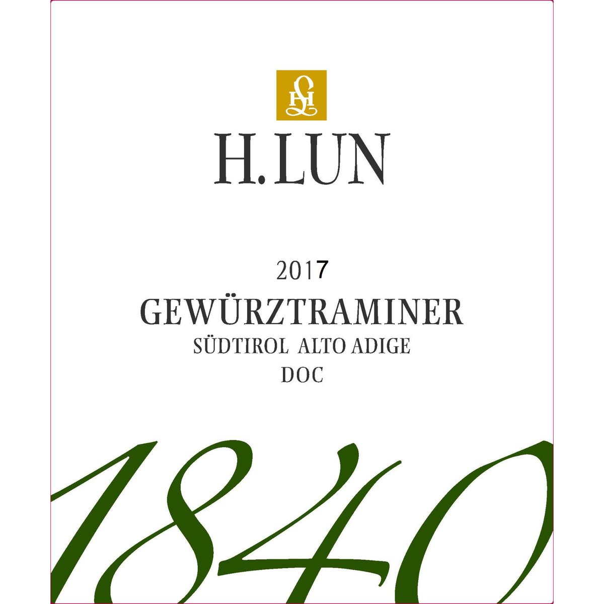 ヴェルロード　sec 5月30日まで H.LUN ゲヴェルツトラミネール D.O.C. 2023 | Vino di Seitaro