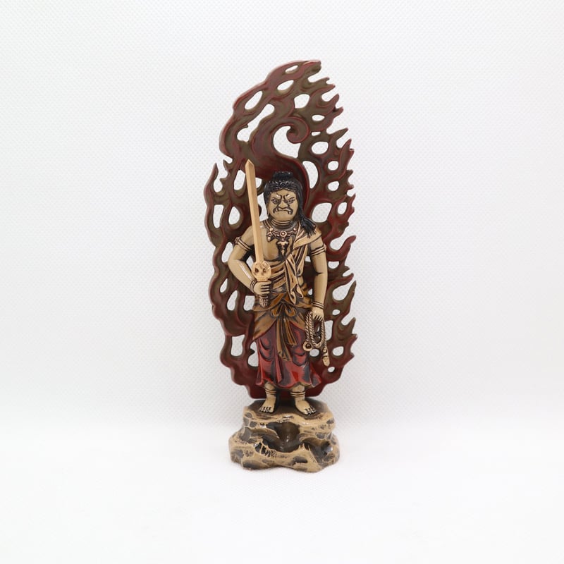 金属製 黄不動明王（彩色） | 沼野佛具 ONLINE STORE