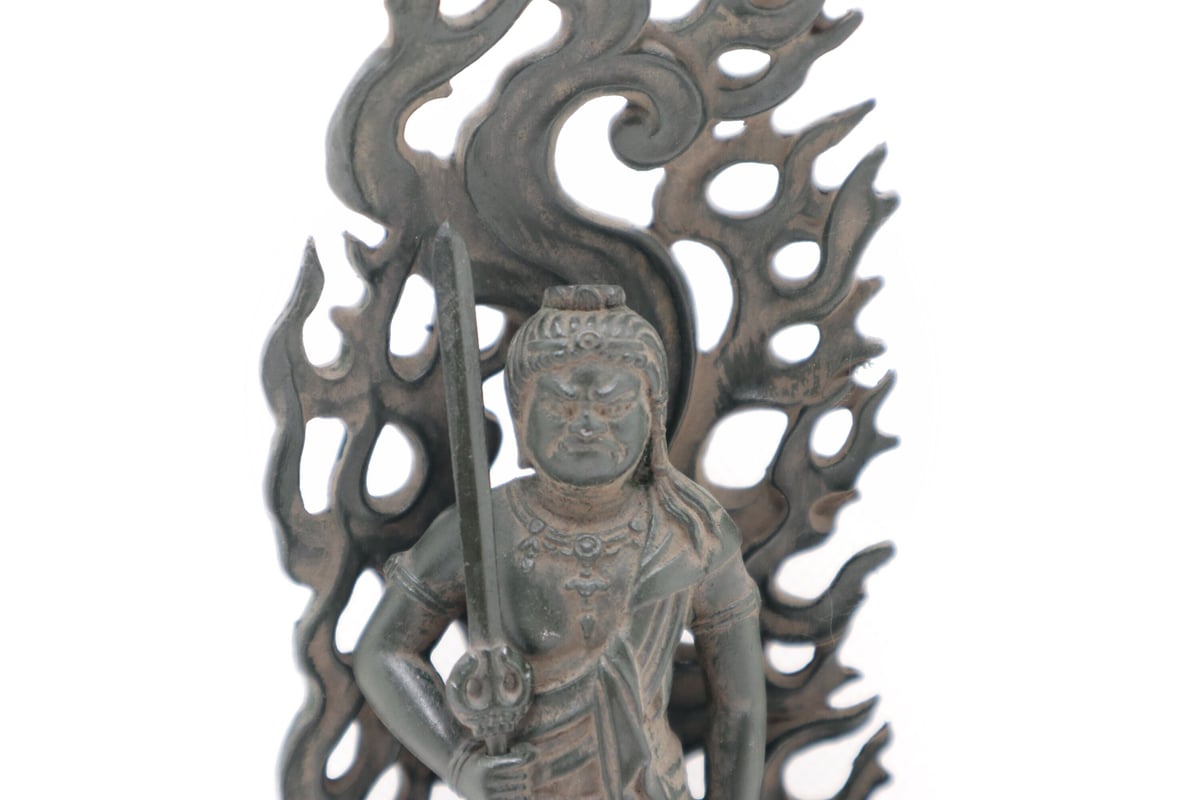 金属製 不動明王(古美金・アンティーク調） | 沼野佛具 ONLINE STORE