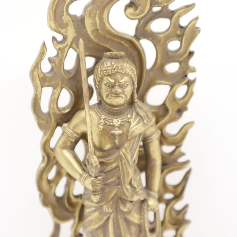 金属製 不動明王(古美金・アンティーク調） | 沼野佛具 ONLINE STORE