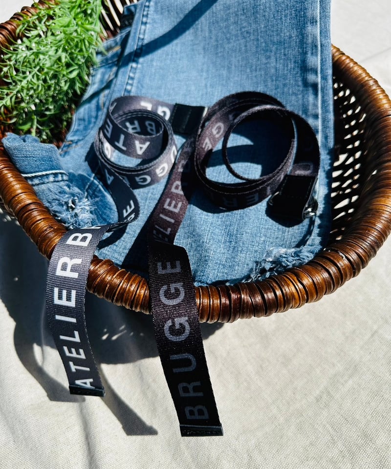 【 A-COLD-WALL 】テープベルト　柄　プリント　ロゴ　フリー 新着入荷の通販 ♂新品・テープベルト♂【 A-COLD-WALL フリー