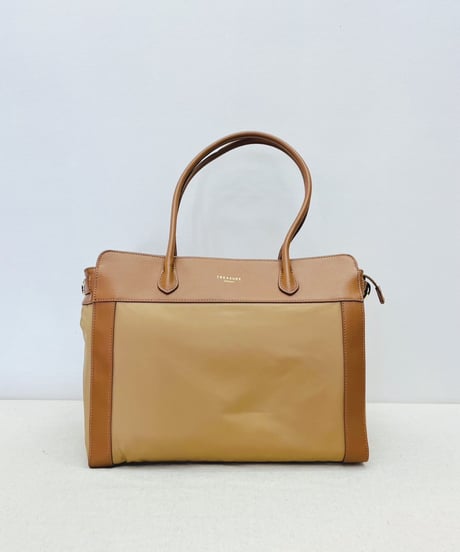 レザーナイロンコンビA4トートバッグ