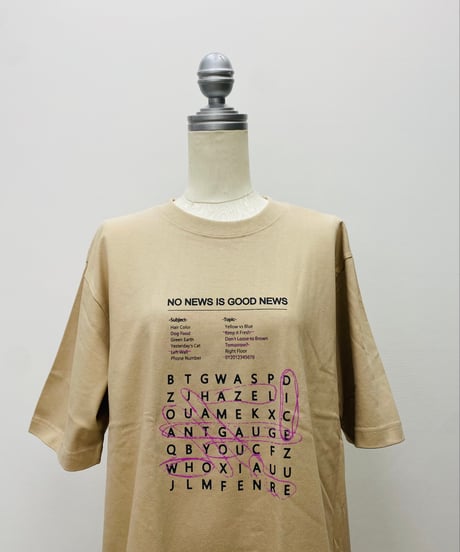 ベーシックプリントTシャツ