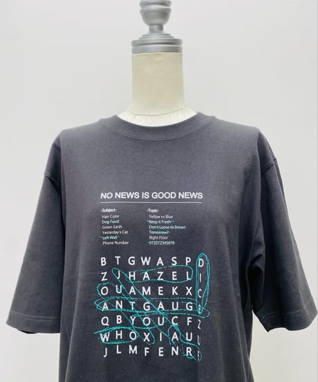 ベーシックプリントTシャツ