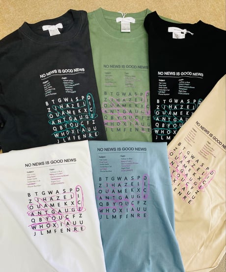 ベーシックプリントTシャツ