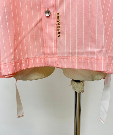 ストライプオーバーシャツ