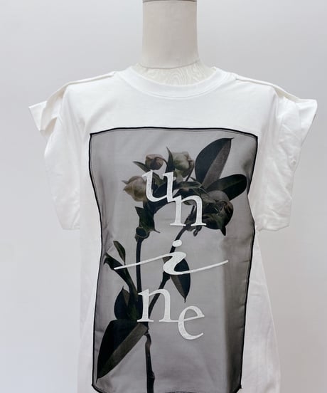 ボタニカルグラフィックTシャツ