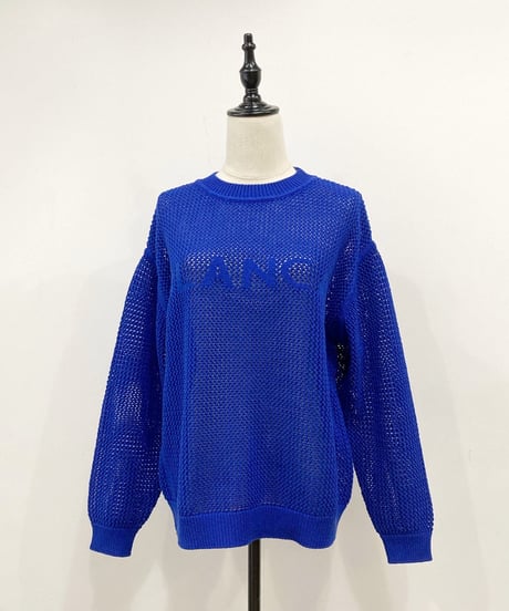 ざっくりcottonシアーニット
