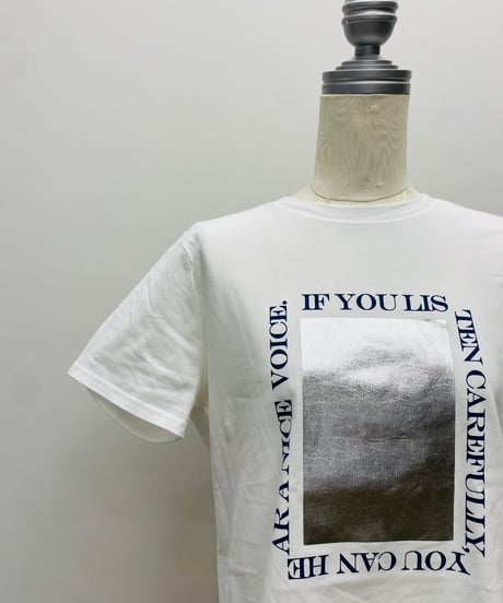 箔プリントロゴTシャツ