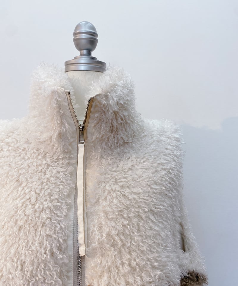 プードルボーダースタンドショートベスト | Aujourd'hui