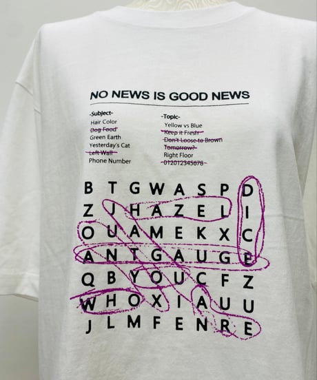 ベーシックプリントTシャツ