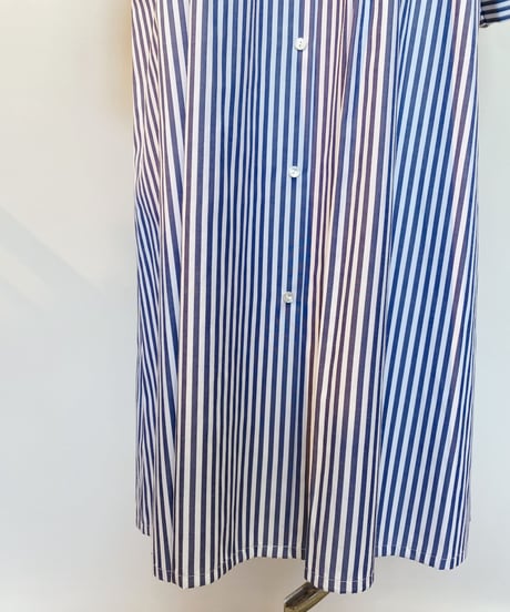ポンチドッキングシャツワンピース