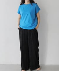 ドライタッチコットン ターンバックTシャツ