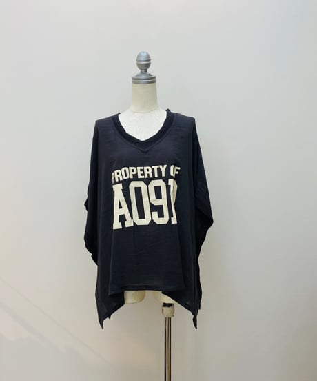 シアーポンチョTシャツ