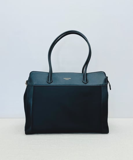 レザーナイロンコンビA4トートバッグ