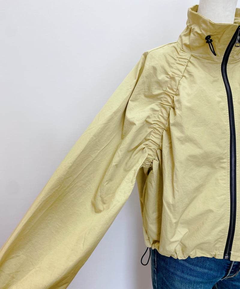 スウェット、タフタブルゾン シアーダンボール ダブルジップブルゾン