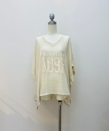 シアーポンチョTシャツ