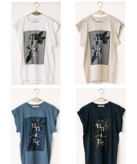 ボタニカルグラフィックTシャツ