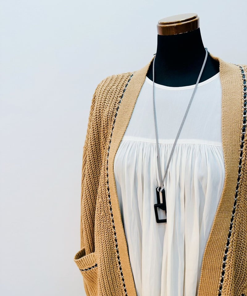 スクエアモチーフ ネックレス | Aujourd'hui