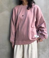 スラブ バックプリントトレーナー