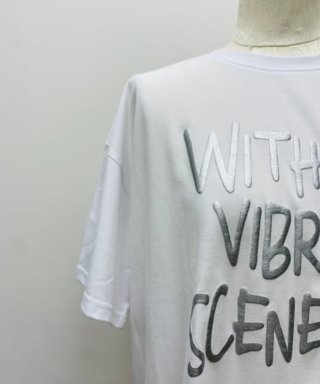 箔プリントロゴルーズTシャツ