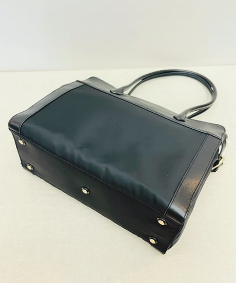 レザーナイロンコンビA4トートバッグ