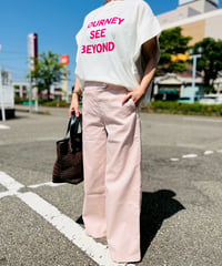 タックスリーブロゴTシャツ
