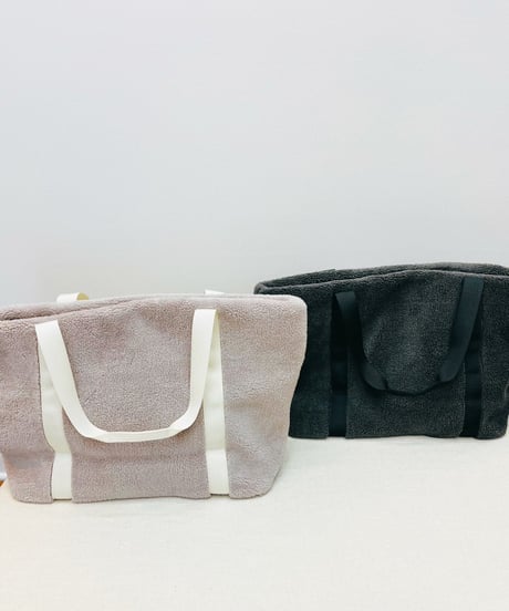 ボアロゴトートバッグ