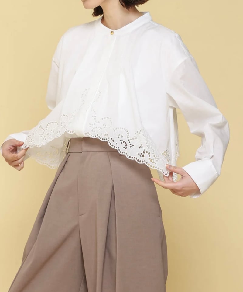 H2302◾️アライア　コットン　ポンチョ　ブラウス H2302◾️アライア コットン ポンチョ ブラウス