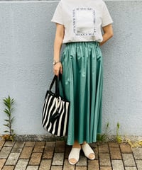 箔プリントロゴTシャツ