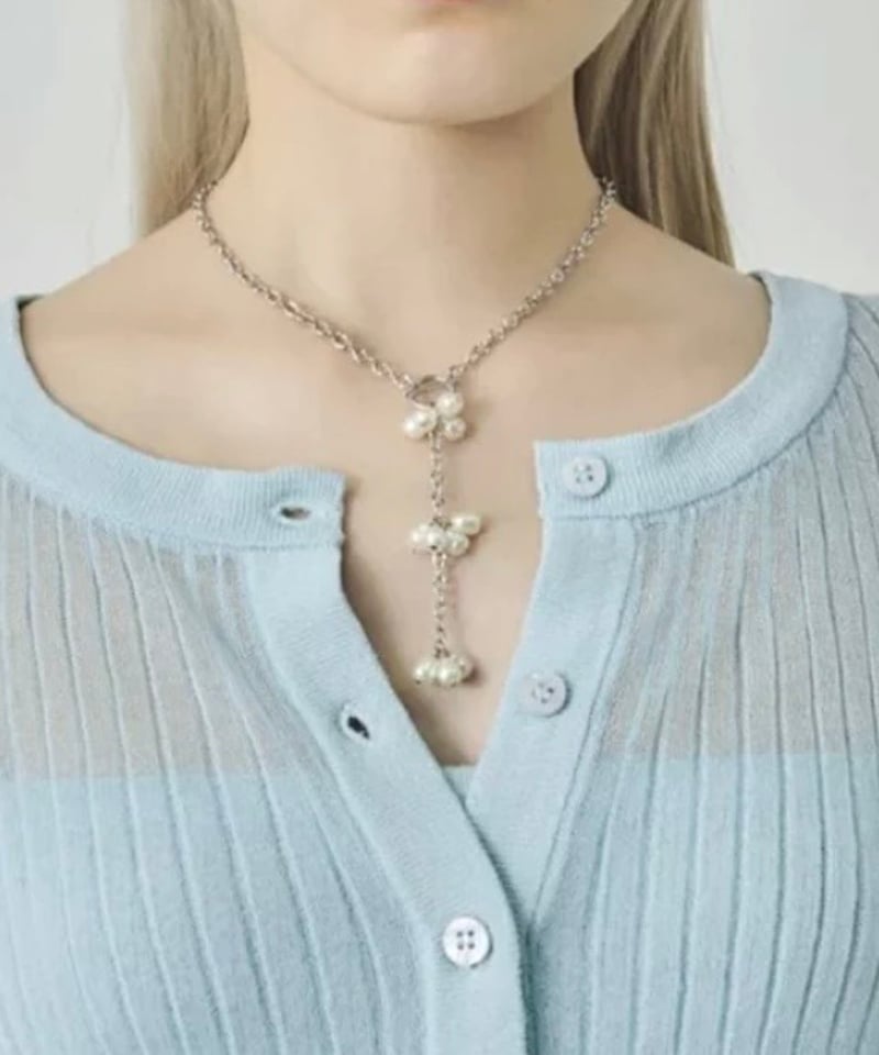 シャワーパールネックレス | Aujourd'hui