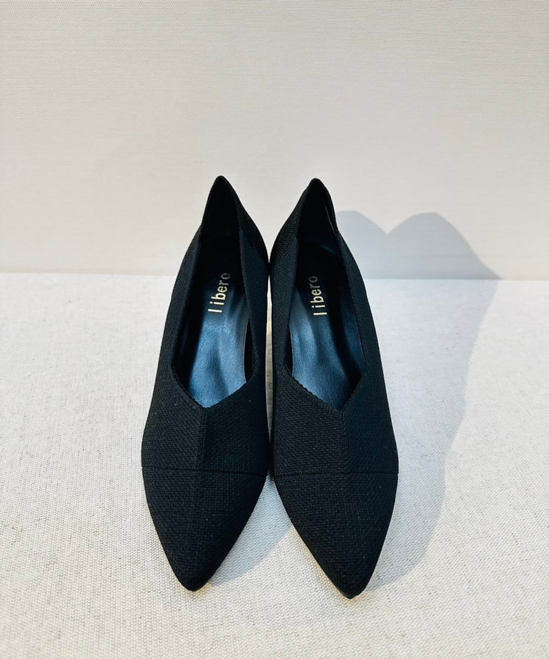 jens パンプス size_24.5cm STYLEBLOCK パンプス 千鳥格子柄ポインテッドトゥパンプス